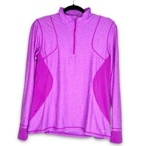 Champion NWOT Women's 1/4 Zip Pullover Track Jacket Running Shirt Large